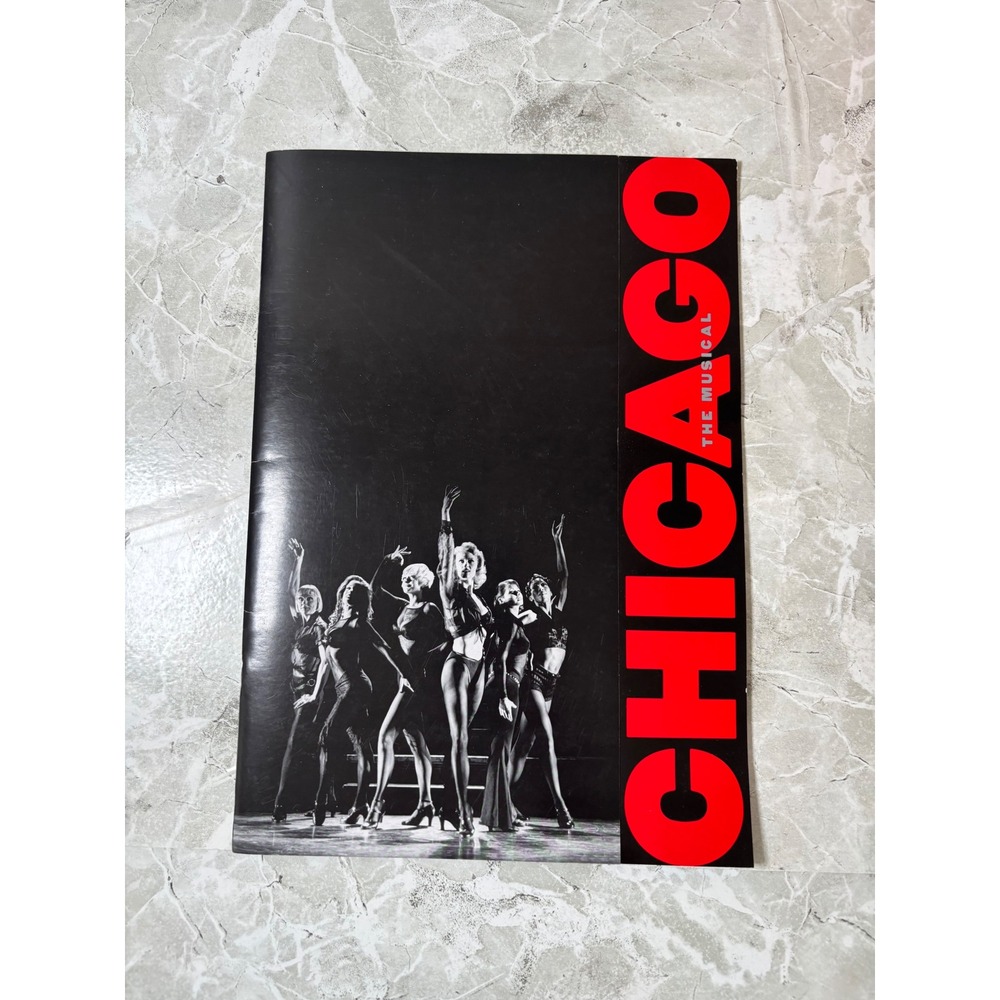 Chicago The Musical‎ Souvenir Brochure Broadway National Tour Program July 2007
